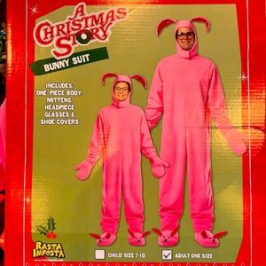 A Christmas Story Bunny Suit costume